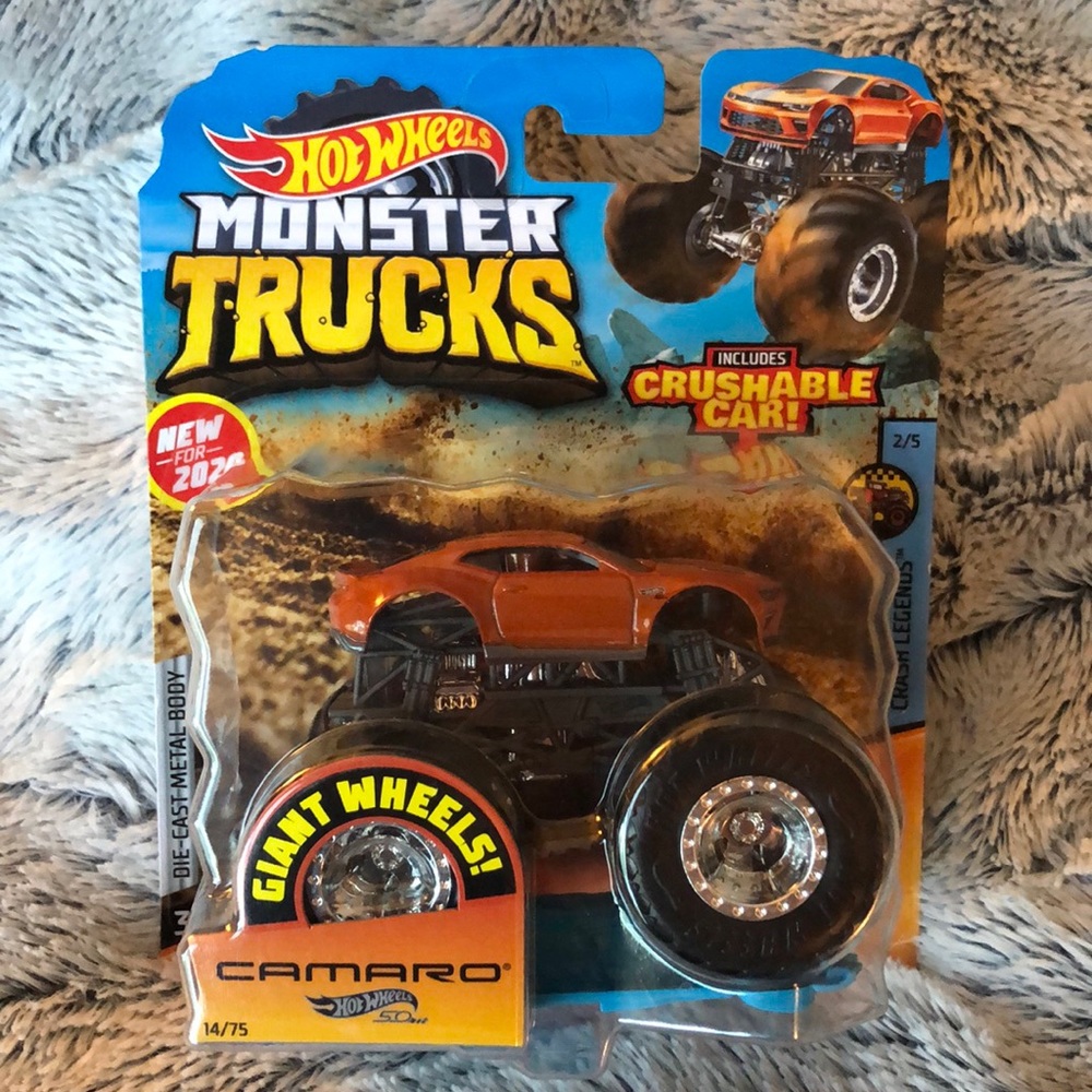 2020 Hot Wheels Monster Trucks ‘18 Camero SS NIP